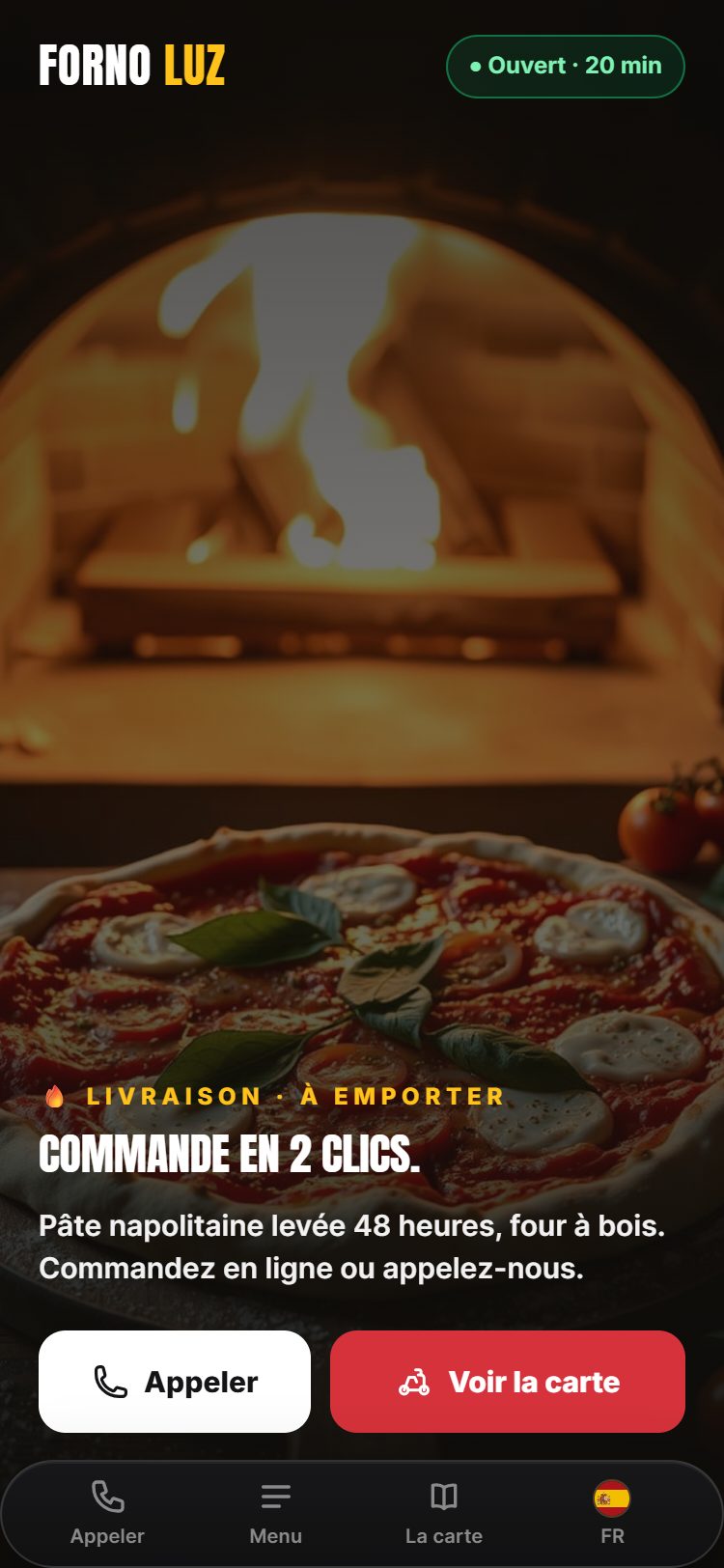 Restauration rapide et pizzeria